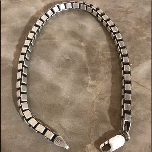 Mens Silver .925 9in Bracelet.